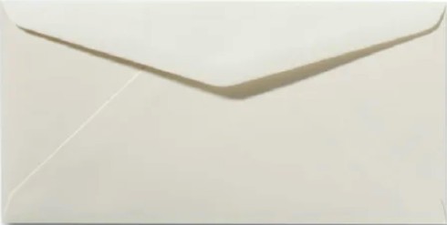 Envelop 11x22 off white